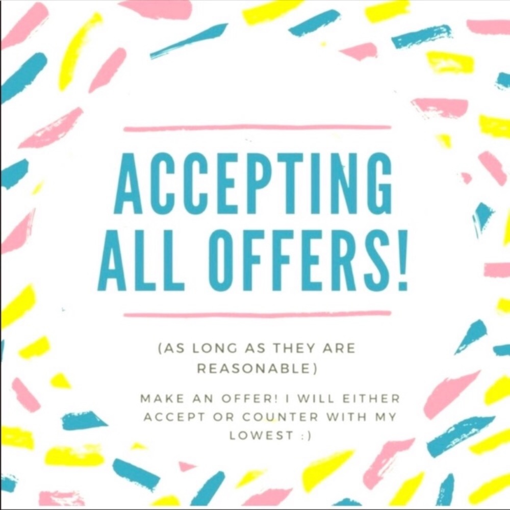 Offers Welcome!
